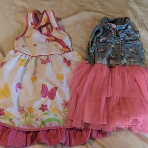 Set of 2, Girls 24 Months Dress Bundle